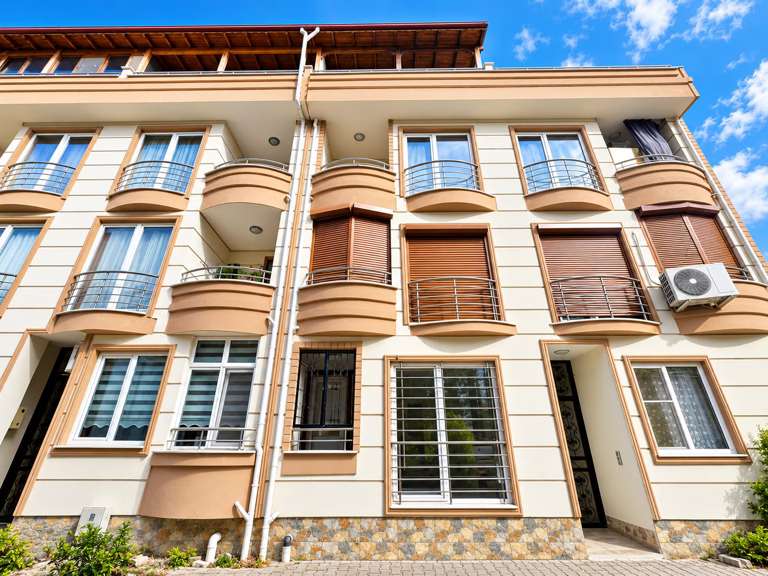 Akçay'da Satılık 2+1 ve Daire Balkonlu Doğalgazlı
