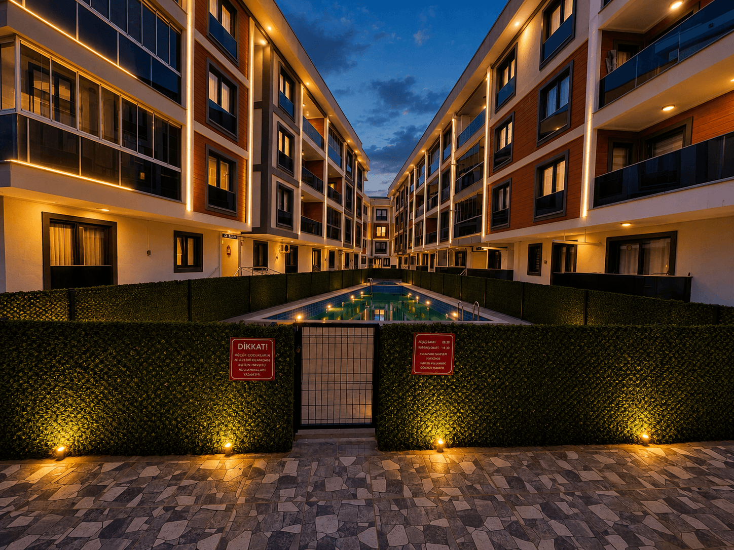 Altınkum'da Satılık 1+1 Daire, Havuzlu Site, Doğalgazlı