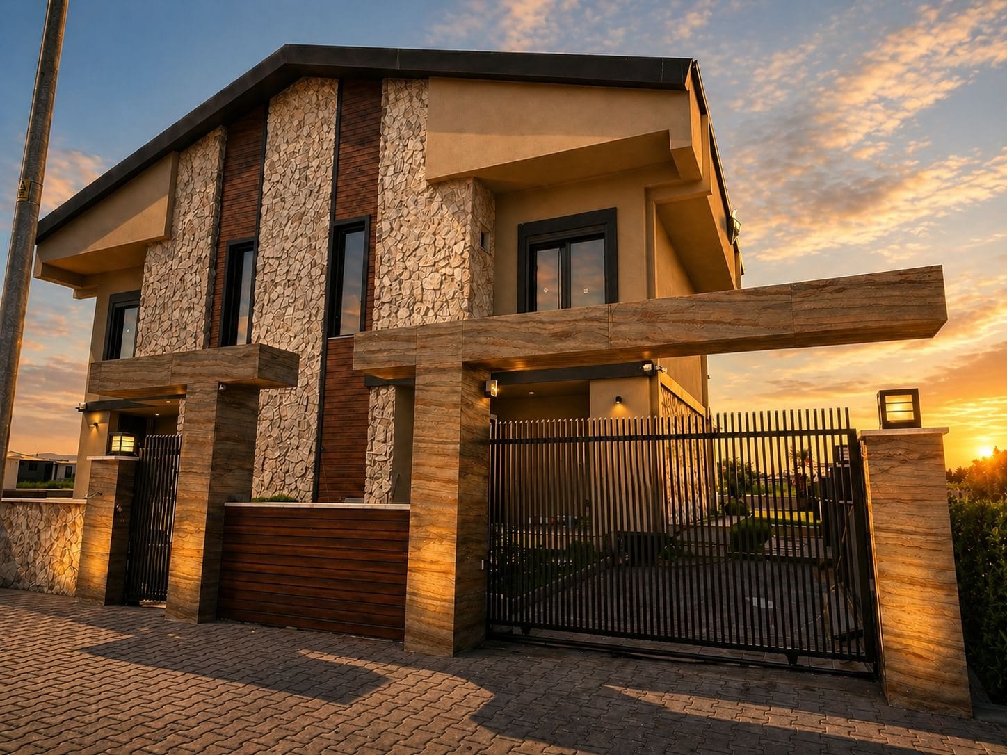Edremit Hamidiye'de Yüzme Havuzlu 5+1 Akıllı Sıfır Lüks Villa
